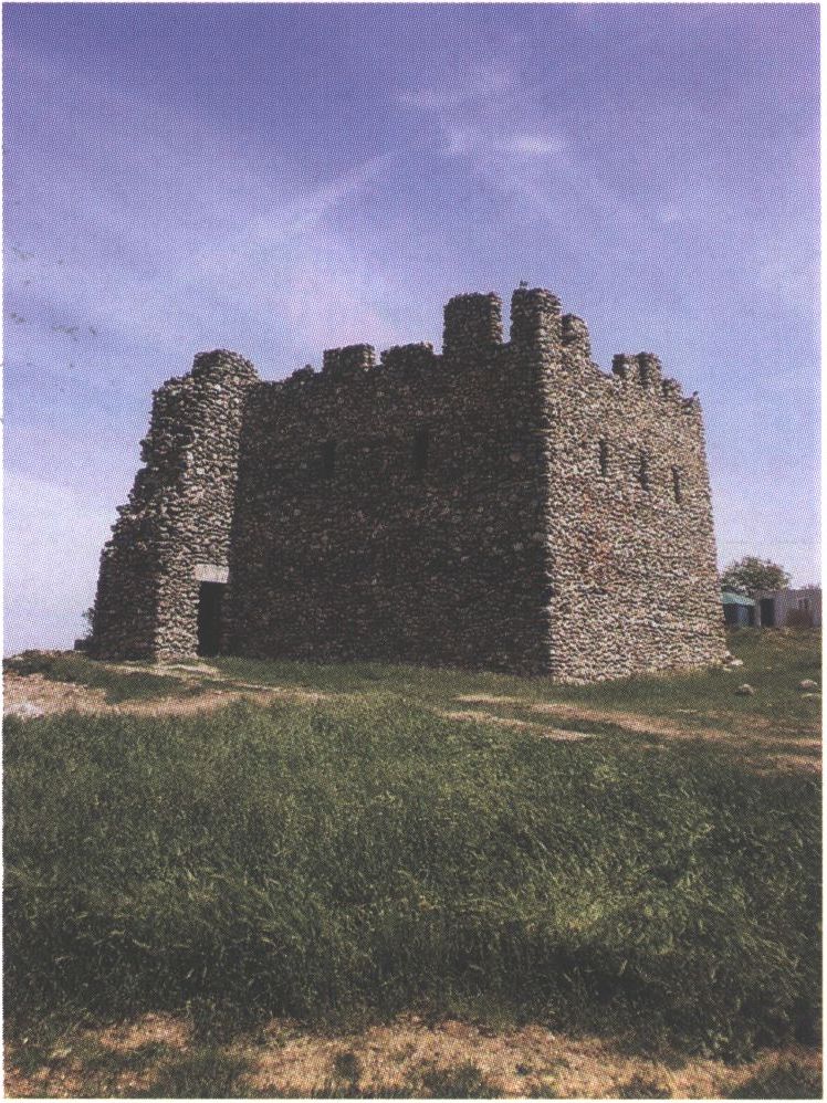 Неаполь Скифский. Воссозданная башня. Фото О. Широкова. 2010 г. Неаполь Скифский. Воссозданная башня. Фото О. Широкова. 2010 г.