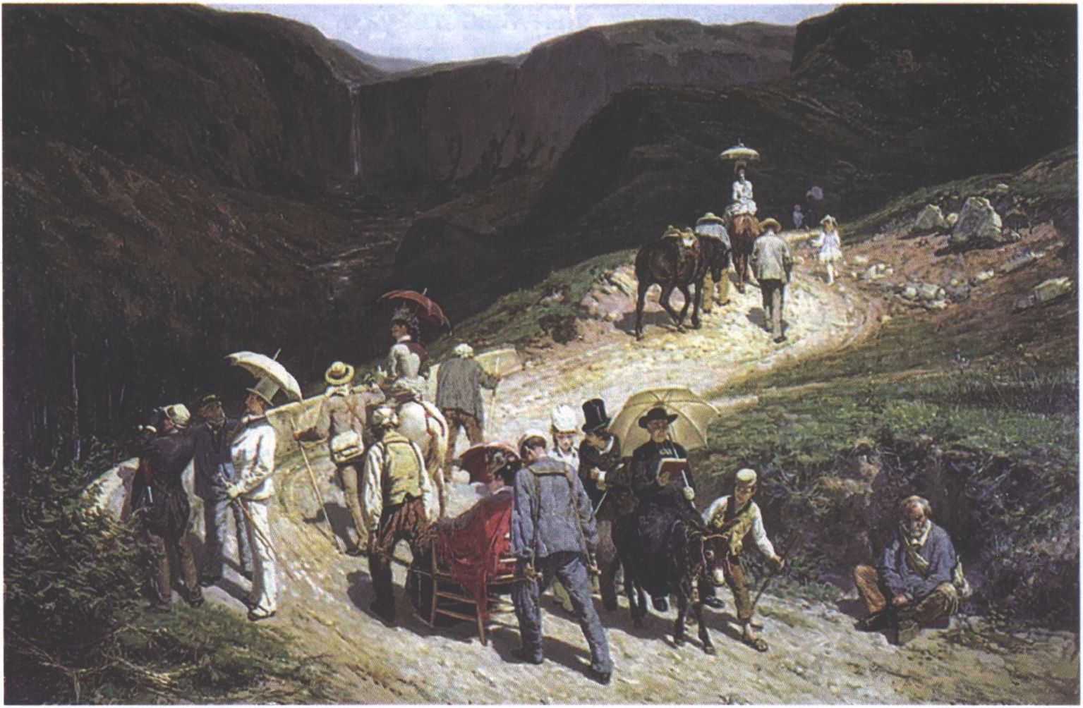 К. Савицкий. Путешественники в Оверни. Х., м. 1876 г. Государственный Русский музей, Санкт-Петербург К. Савицкий. Путешественники в Оверни. Х., м. 1876 г. Государственный Русский музей, Санкт-Петербург