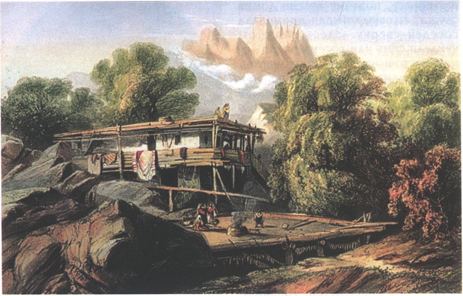 К. Боссоли. Татарский дом в Алупке. Из альбома «Пейзажи и достопримечательности Крыма» (Лондон, 1856) К. Боссоли. Татарский дом в Алупке. Из альбома «Пейзажи и достопримечательности Крыма» (Лондон, 1856)