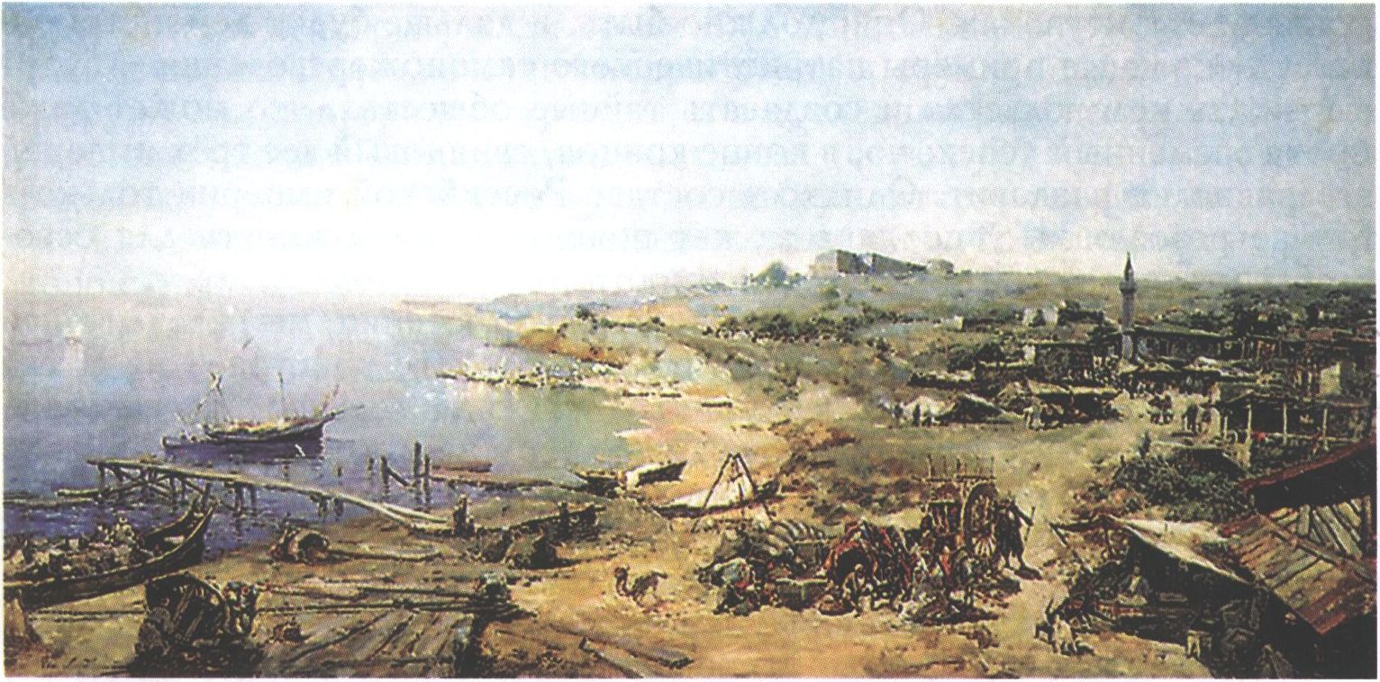 Г. Ладыженский. Хаджибей. Х., м. 1899 г. Одесский художественный музей Г. Ладыженский. Хаджибей. Х., м. 1899 г. Одесский художественный музей