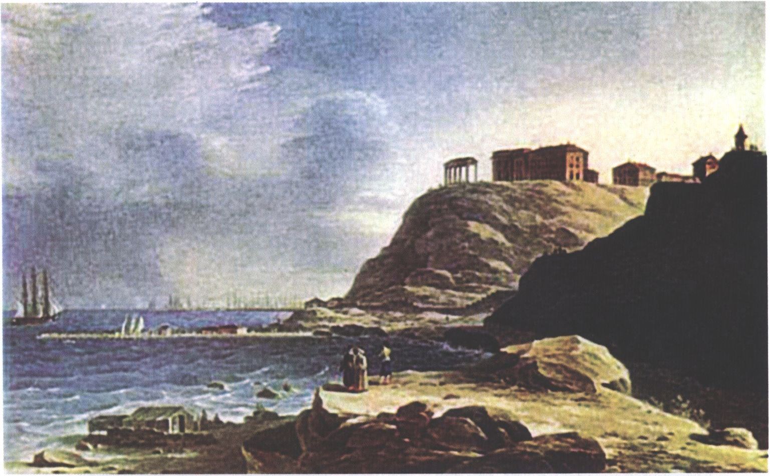 М. Воробьёв. Одесса. Х., м. 1832 г. Национальный музей им. А.С. Пушкина, Москва М. Воробьёв. Одесса. Х., м. 1832 г. Национальный музей им. А.С. Пушкина, Москва