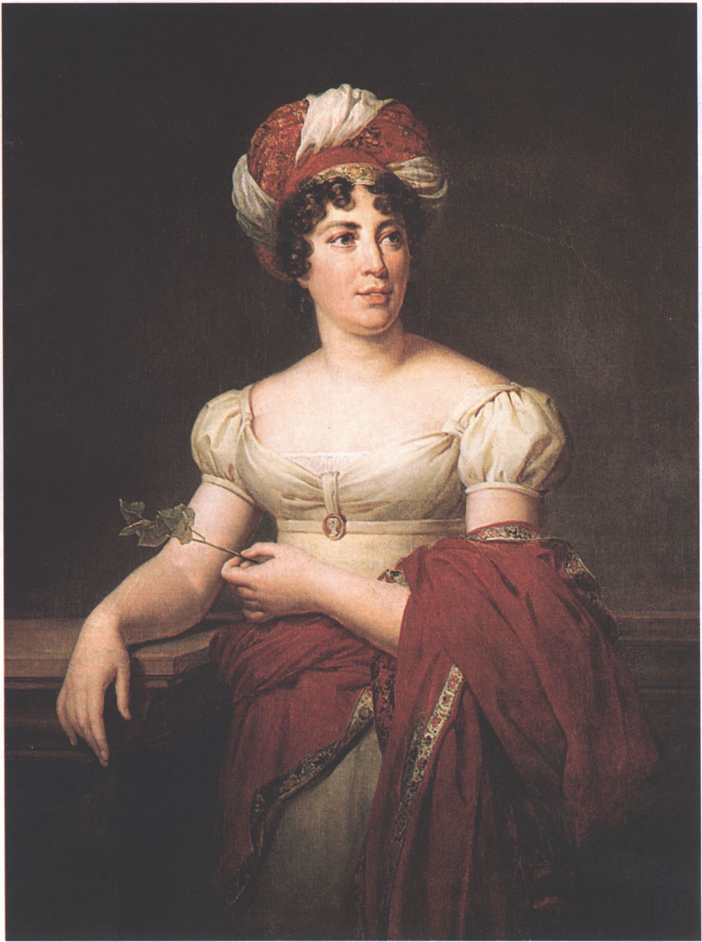 М. Годфруа. Портрет мадам де Сталь. Копия с оригинала Ф. Жерара. Х., м. Около 1810 г. Версальский дворец М. Годфруа. Портрет мадам де Сталь. Копия с оригинала Ф. Жерара. Х., м. Около 1810 г. Версальский дворец