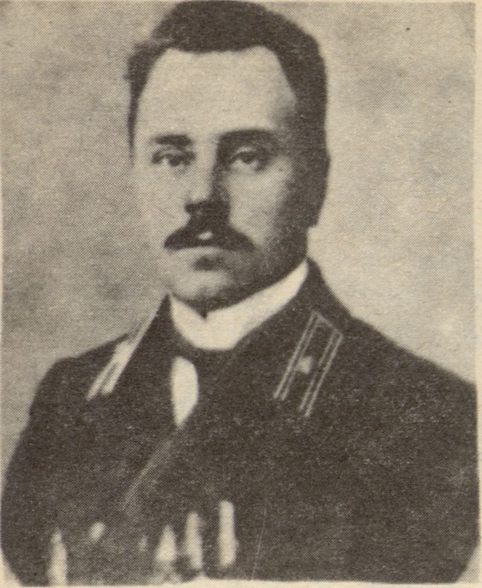 Член Археологической комиссии, заведующий раскопками Херсонеса Л.А. Моисеев (1882—1946) — открыватель Керкинитиды
