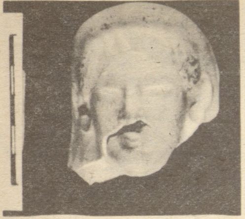 Фрагмент протомы богини восточноионийского типа. V в. до н. э Фрагмент протомы богини восточноионийского типа. V в. до н. э