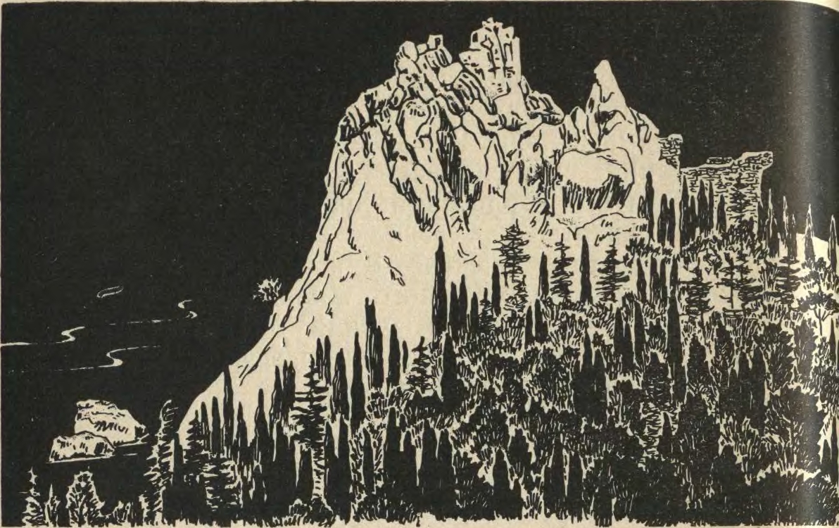 Скала Дженевез-Кая. Вид с северо-востока Скала Дженевез-Кая. Вид с северо-востока