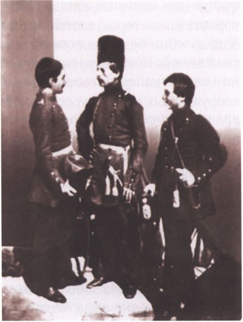 Болгарские волонтеры. К. Сатмаи, 1854 г. Болгарские волонтеры. К. Сатмаи, 1854 г.