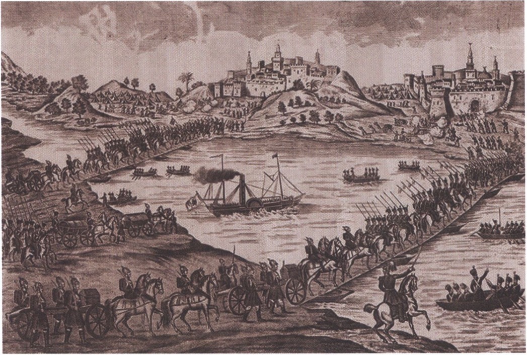 Переправа через Дунай российских войск 1854 года марта 11-го дня Переправа через Дунай российских войск 1854 года марта 11-го дня