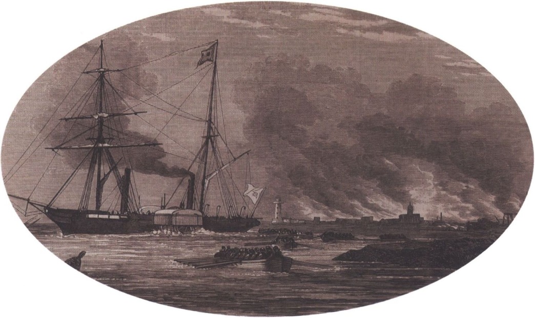 Сожжение порта Сулина Сожжение порта Сулина