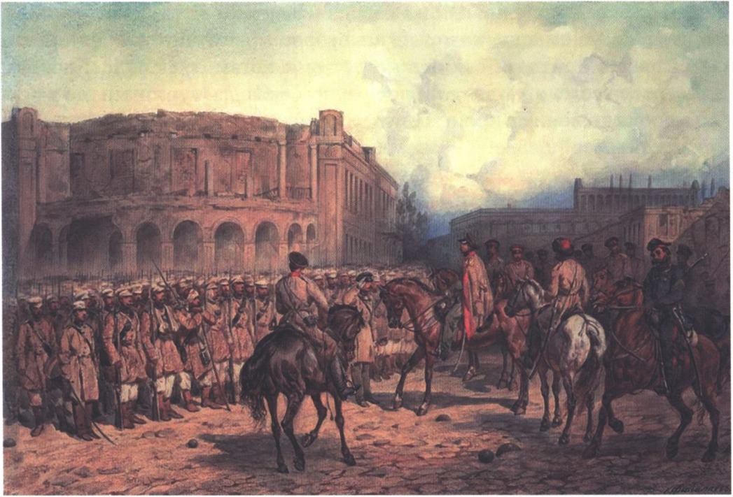 Сцена из Севастополя. К. Филиппов Сцена из Севастополя. К. Филиппов