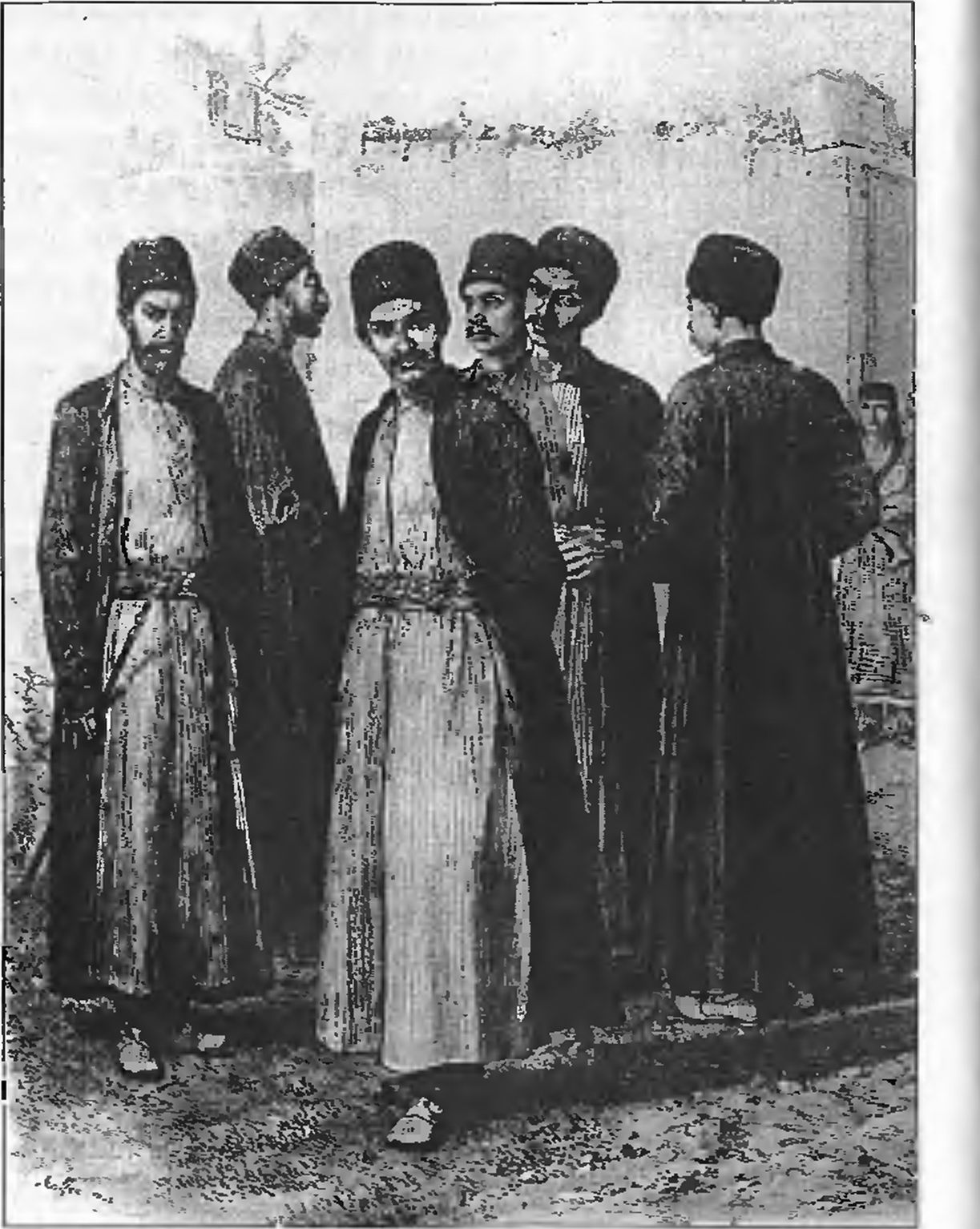 Огюст Раффе. Караимы Феодосии. 1837 г Огюст Раффе. Караимы Феодосии. 1837 г