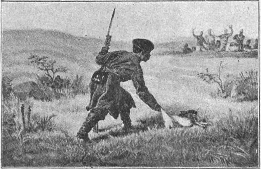 Кузнецов с зайцем Кузнецов с зайцем