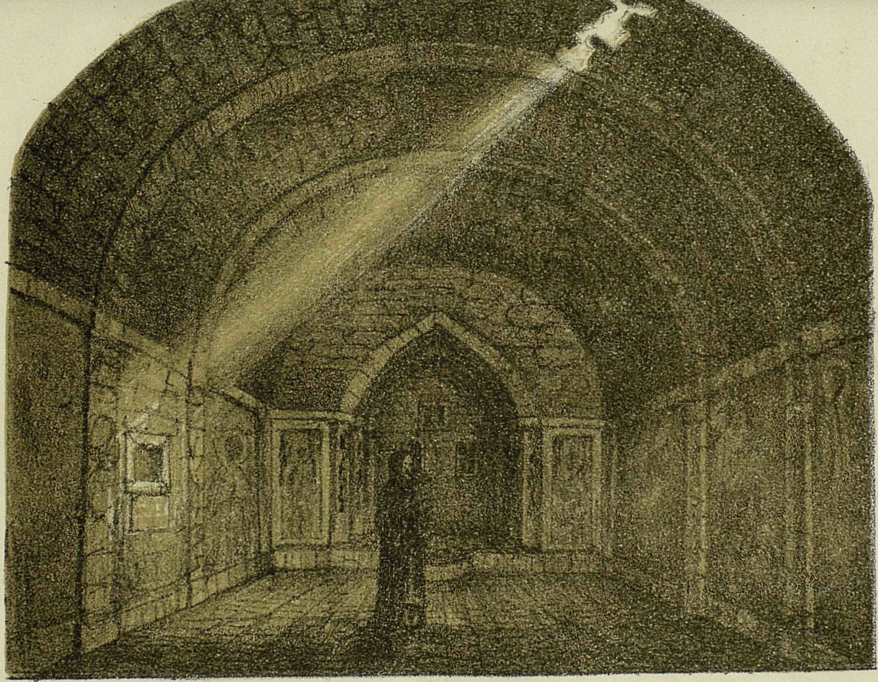 Внутренний вид древней церкви Внутренний вид древней церкви