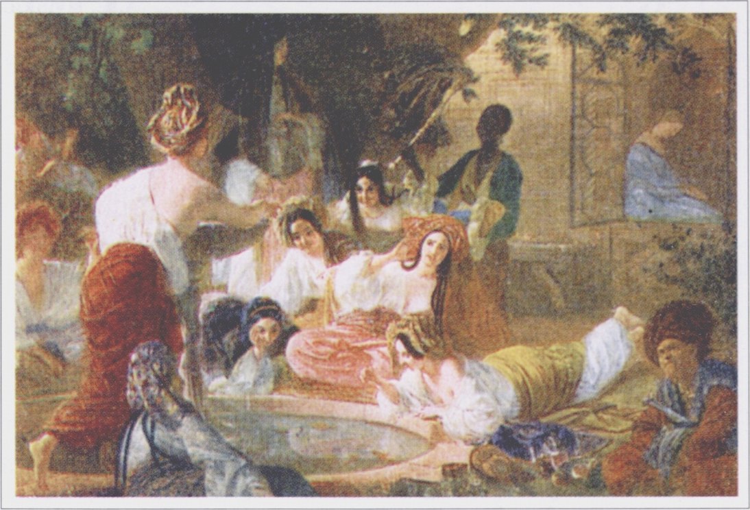 Бахчисарайский фонтан. Картина Карла Брюллова Бахчисарайский фонтан. Картина Карла Брюллова