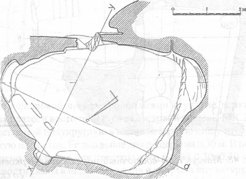 Рис. 47. Мангуп. Церковь в оконечности Тешкли-буруна Рис. 47. Мангуп. Церковь в оконечности Тешкли-буруна