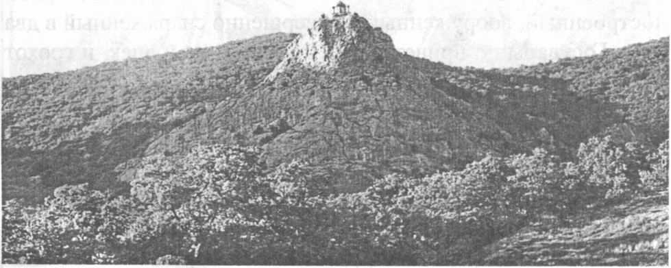 Вид на храм с южнобережного шоссе Вид на храм с южнобережного шоссе