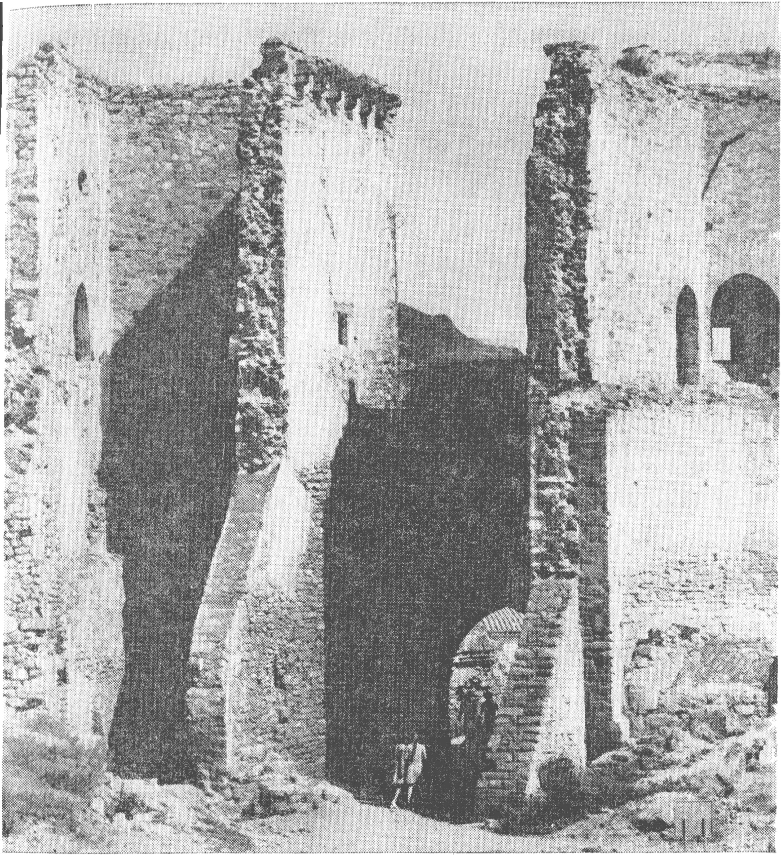 Ворота крепости. Вид изнутри Ворота крепости. Вид изнутри