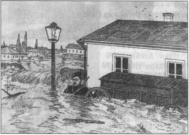 Подвиг рядового Сеид Вели Асана. Рисунок из книги И.М. Муфтийзаде (Муфтий-Заде) Очерк столетней военной службы крымских татар с 1784 по 1904 г. (по архивным материалам)» Подвиг рядового Сеид Вели Асана. Рисунок из книги И.М. Муфтийзаде (Муфтий-Заде) Очерк столетней военной службы крымских татар с 1784 по 1904 г. (по архивным материалам)»