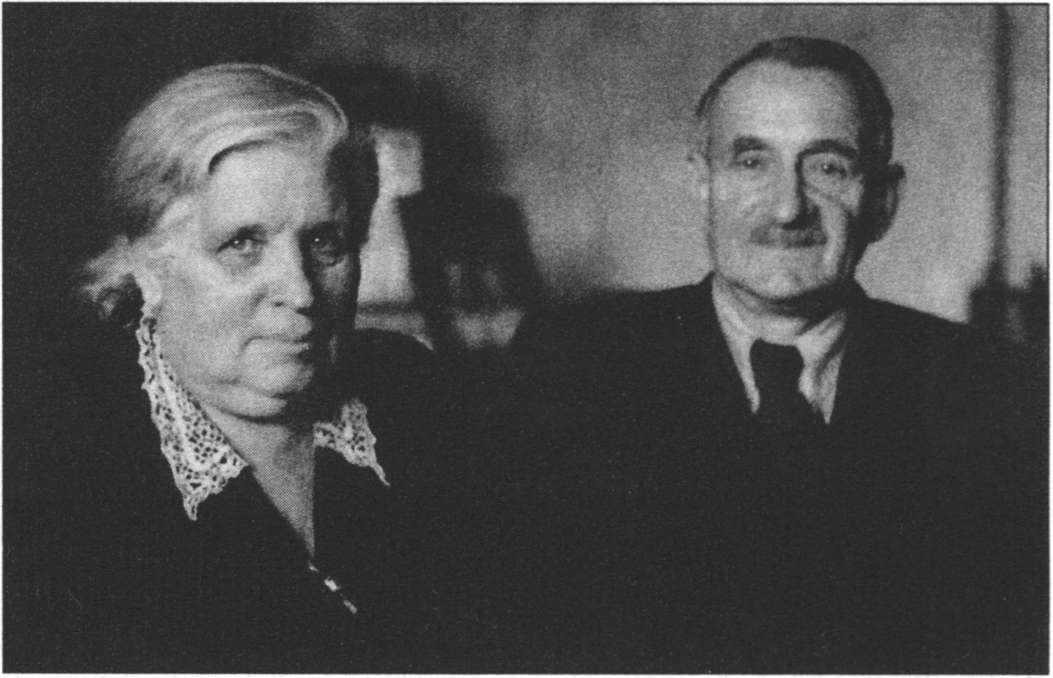 Дочь Д.А. Алчевского — Вера Дмитриевна — с мужем академиком Дмитрием Ивановичем Щербаковым. Фото 1960-х годов. Собрание Т.В. Душиной (Ялта). Публикуется впервые Дочь Д.А. Алчевского — Вера Дмитриевна — с мужем академиком Дмитрием Ивановичем Щербаковым. Фото 1960-х годов. Собрание Т.В. Душиной (Ялта). Публикуется впервые