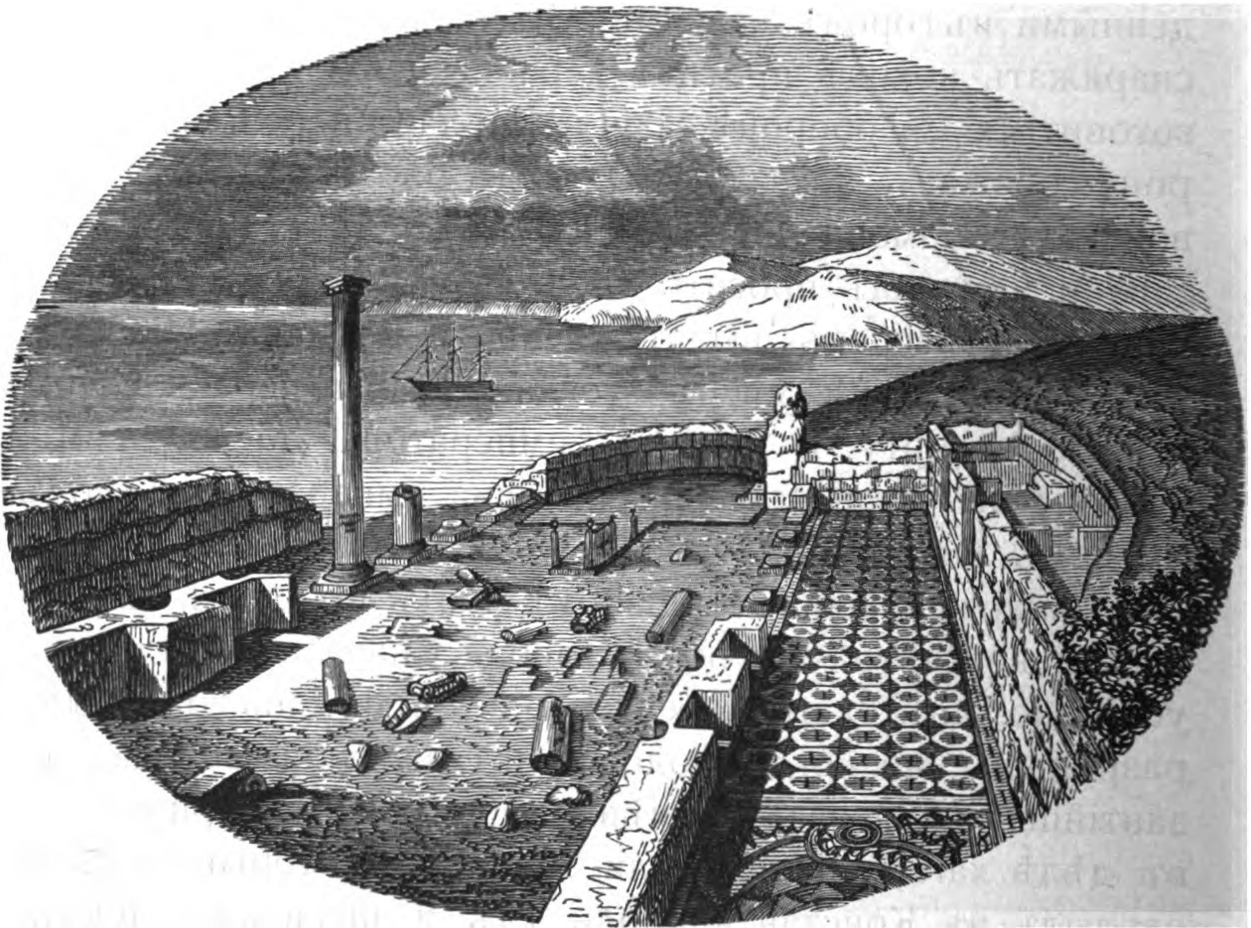 Базилика, открытая в Херсонесе гр. Уваровым в 1853 году Базилика, открытая в Херсонесе гр. Уваровым в 1853 году