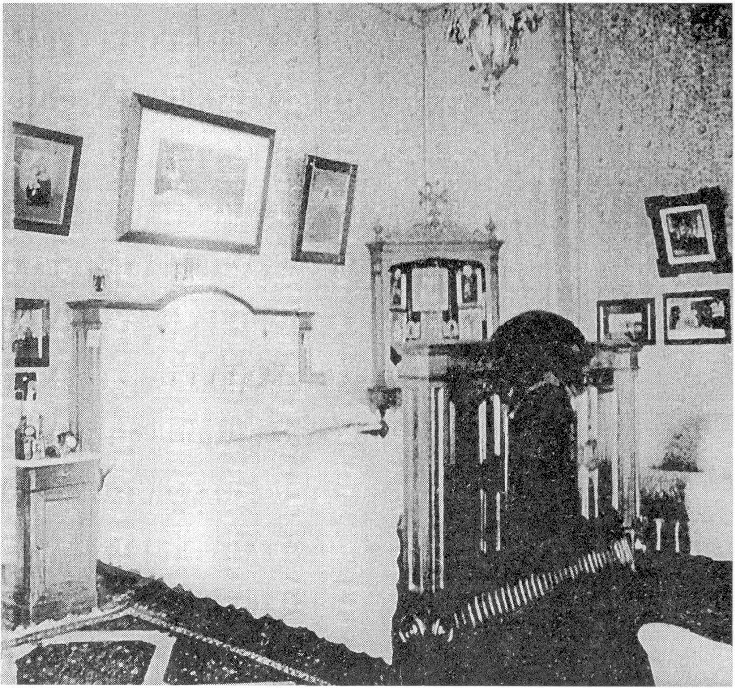 Вилла «Ай-Тодор». Интерьер спальни их Императорских Высочеств Вилла «Ай-Тодор». Интерьер спальни их Императорских Высочеств