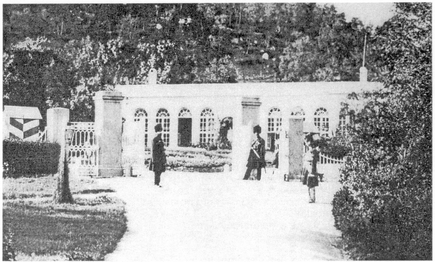 Ливадия. Главная оранжерея Л.С. Потоцкого. Фотография 1863 г