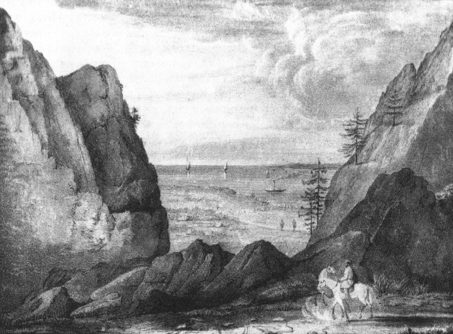 В. Пассек. Мердвень. Лит. 1836 г. В. Пассек. Мердвень. Лит. 1836 г.