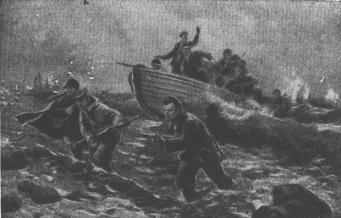 Черноморцы. С картины художника В. Пузырькова Черноморцы. С картины художника В. Пузырькова