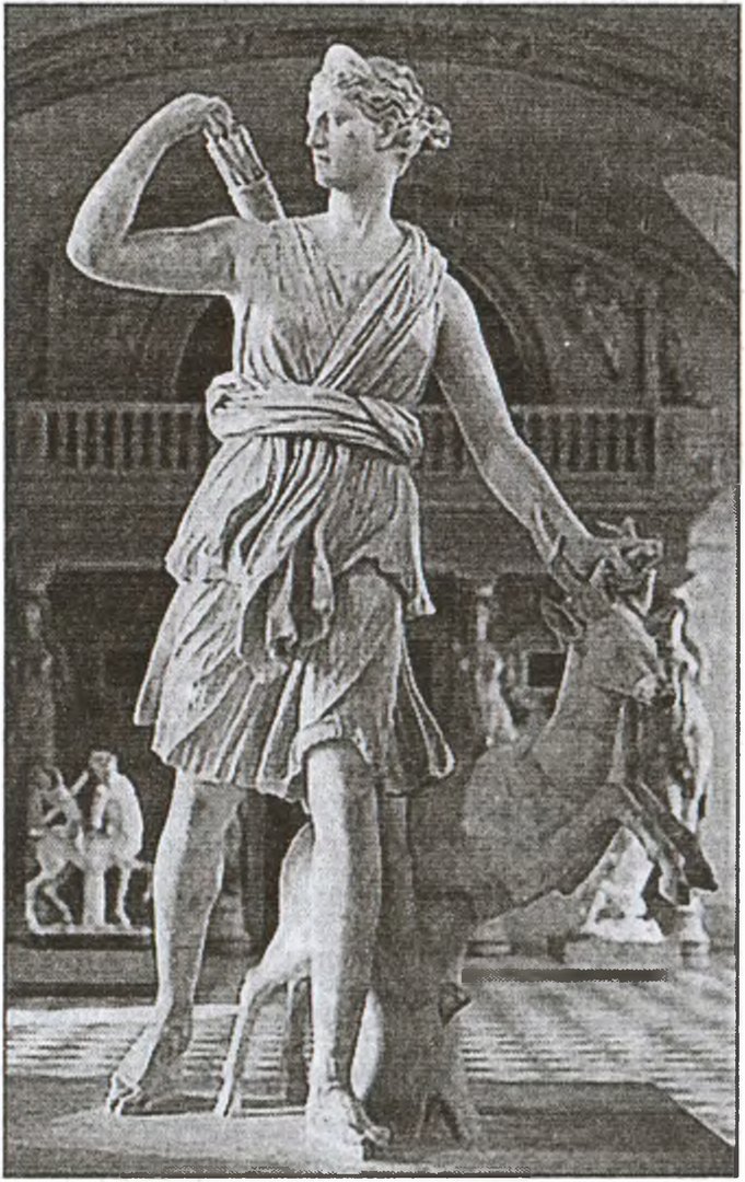 Артемида Версальская. Эллинистическая копия с греческого оригинала Артемида Версальская. Эллинистическая копия с греческого оригинала