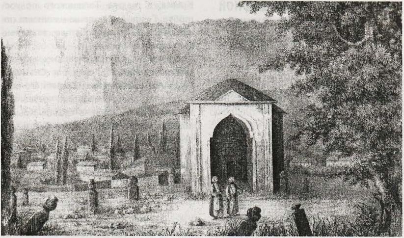 Гробница Менгли-Гирей хана и Хаджи-Гирея. В. Пассек Гробница Менгли-Гирей хана и Хаджи-Гирея. В. Пассек