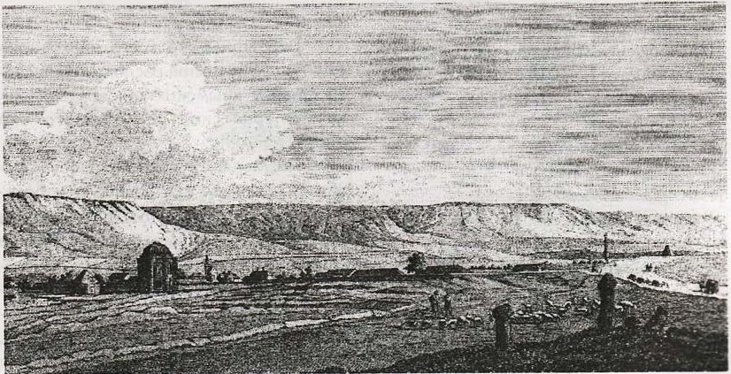 Эски-Юрт. Старинная гравюра Эски-Юрт. Старинная гравюра