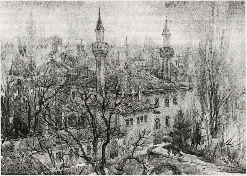 Бахчисарайский дворец. В.Н. Божко Бахчисарайский дворец. В.Н. Божко