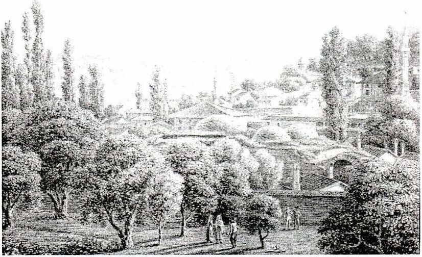 Бахчисарай вид гарема. К. Кюгельхен Бахчисарай вид гарема. К. Кюгельхен