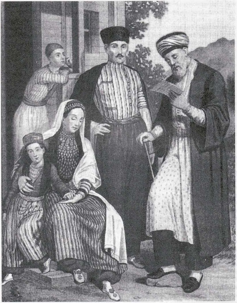 Крымские татары и мулла. Горный Крым. Г.Ф.Х. Паули Крымские татары и мулла. Горный Крым. Г.Ф.Х. Паули