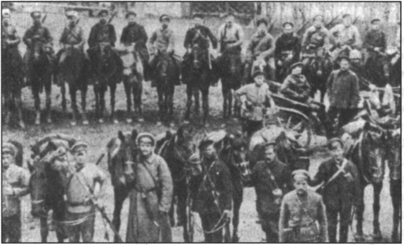 Отряд Красной гвардии, принимавший участие в установлении советской власти в Крыму. 1918 г Отряд Красной гвардии, принимавший участие в установлении советской власти в Крыму. 1918 г