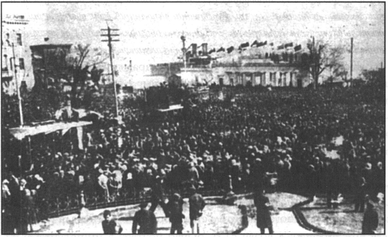 Севастополь встречает А.Ф. Керенского Севастополь встречает А.Ф. Керенского