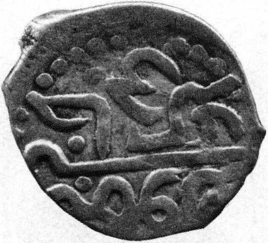 Серебряная акче первого крымского хана Хаджи Гирея I (?—1466)