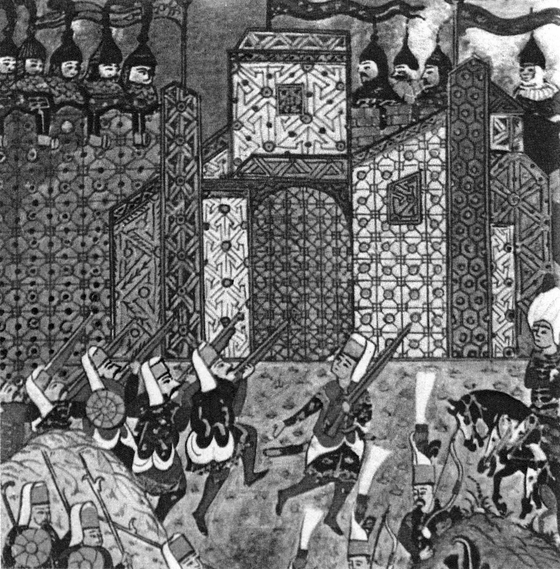 Янычары осаждают Родос (1522 г.)