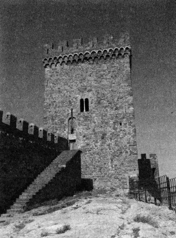 Цитадель Судакской крепости. Вид с юго-запада Цитадель Судакской крепости. Вид с юго-запада