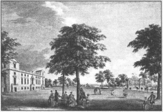 Вилтон-хаус. Салеван. Гравюра XVIII в. Из собрания АДПМЗ Вилтон-хаус. Салеван. Гравюра XVIII в. Из собрания АДПМЗ