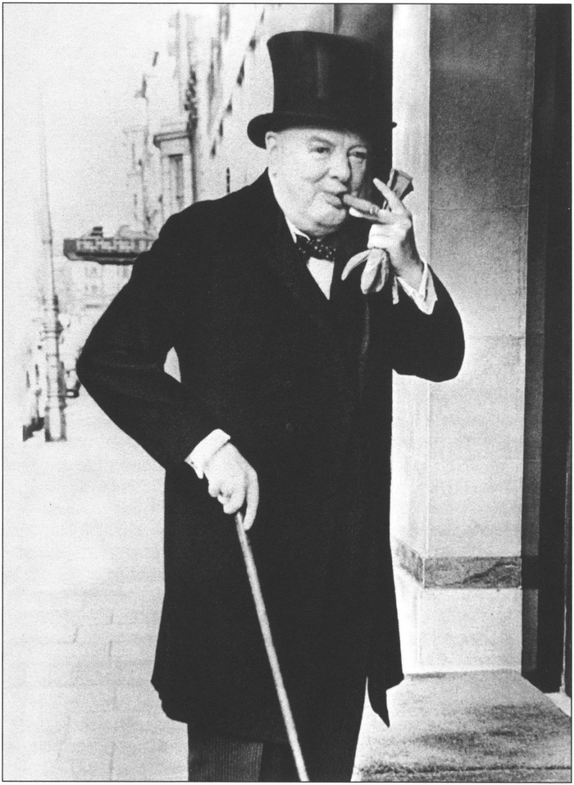 Уинстон Черчилль. Лондон, конец 1950-х гг.