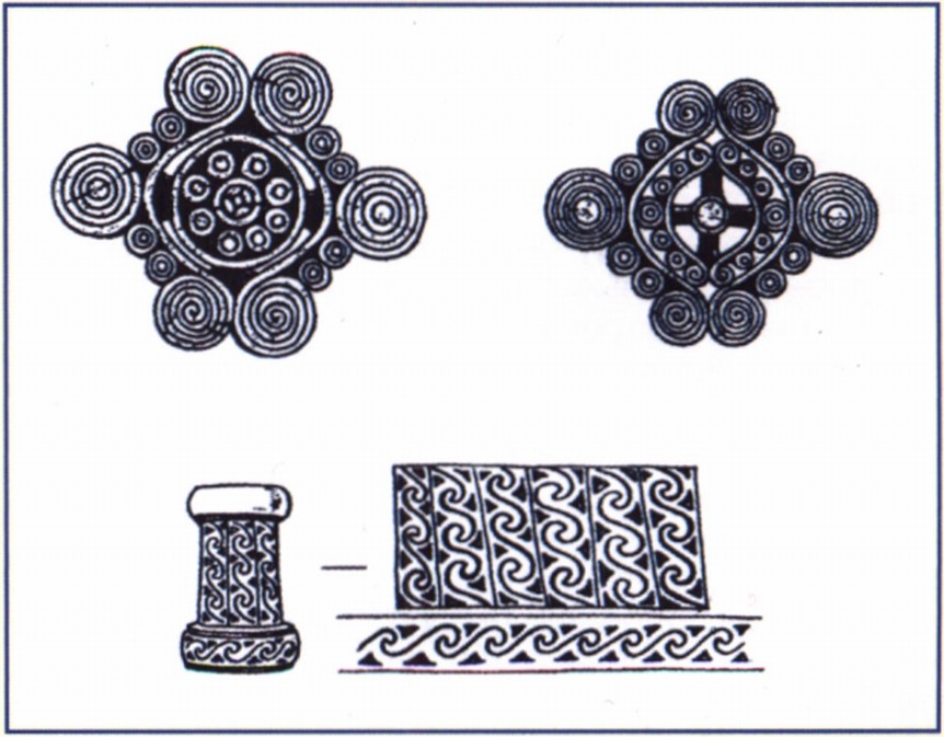 Киммерийские украшения из кургана у с. Зольное Киммерийские украшения из кургана у с. Зольное