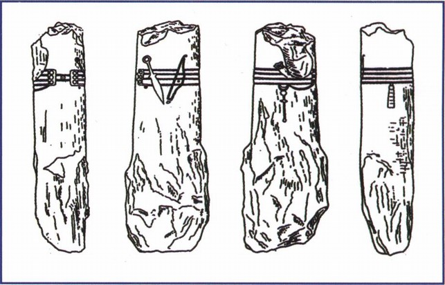 Киммерийское изваяние из кургана у с. Целинное Киммерийское изваяние из кургана у с. Целинное