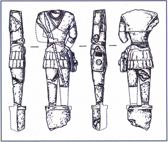 Изваяние, изображающее эллинизированного скифского воина из Северо-Западного Крыма Изваяние, изображающее эллинизированного скифского воина из Северо-Западного Крыма