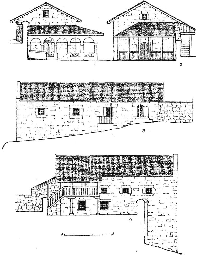 13. Фасады Большой и Малой кенаса. 1, 2. Главные фасады. 3, 4. Боковые фасады 13. Фасады Большой и Малой кенаса. 1, 2. Главные фасады. 3, 4. Боковые фасады