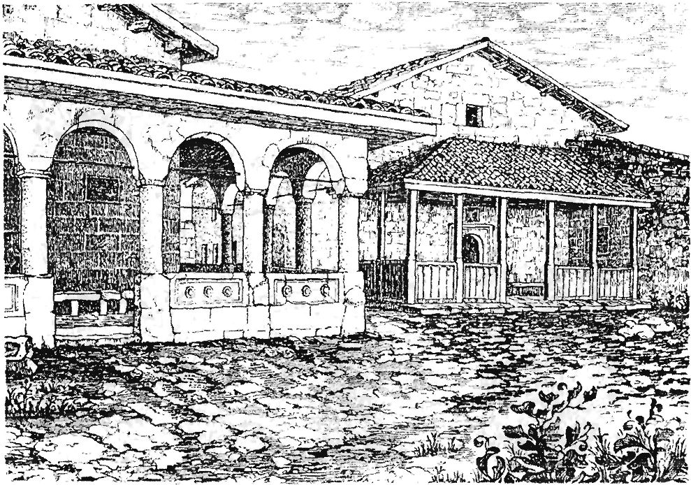 16. Ансамбль кенаса. Вид с севера 16. Ансамбль кенаса. Вид с севера