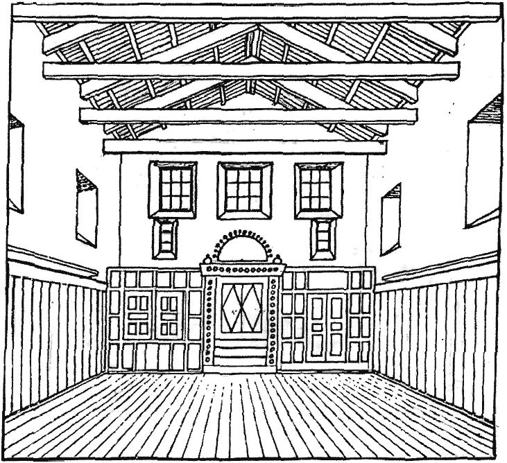 18. Большая кенаса. Интерьер. Вид южной стороны 18. Большая кенаса. Интерьер. Вид южной стороны