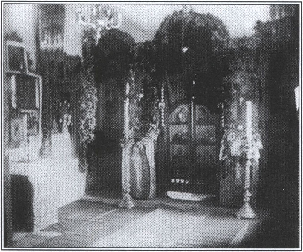 Интерьер кизилташской церкви Интерьер кизилташской церкви