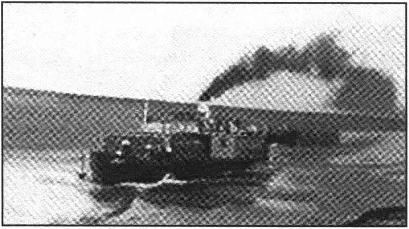 Колесный пароход на Днепре. Фотография конца XIX в.