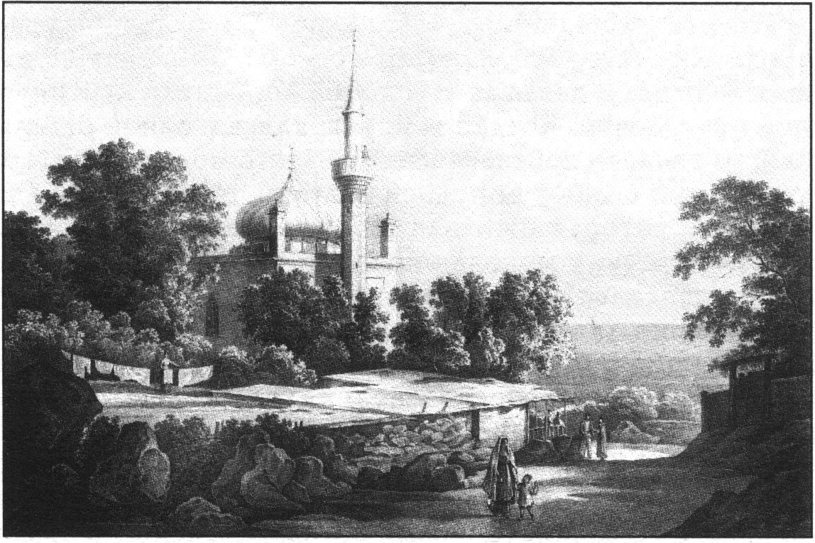 Мечеть в Алупке. Бигатти. 1850-е гг.