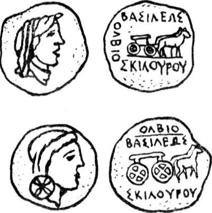 Монеты Скилура